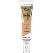 Max Factor Miracle Pure Foundation 45 Warm Almond - 30 ml