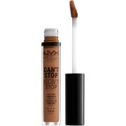 NYX Professional Makeup Can't Stop Won't Stop Concealer Warm Caramel -...