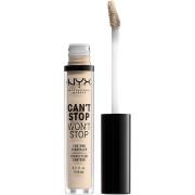 NYX Professional Makeup Can't Stop Won't Stop Concealer Fair - 3 ml
