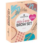 essence Easy & Wow Brow Set Light