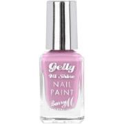 Barry M Gelly Hi Shine Nail Paint Peony - 10 ml