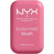 NYX Professional Makeup Buttermelt Blush 06 For The Butta Rouge - 5 g