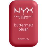 NYX Professional Makeup Buttermelt Blush 10 Back And Butta Rouge - 5 g