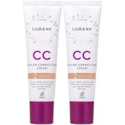 Lumene Duo CC Color Correcting Cream SPF 20 Medium