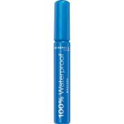 Rimmel London 100% Waterproof Mascara 001 Black