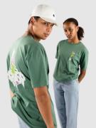RIPNDIP Flower Vase T-paita vihreä
