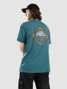 Rip Curl Vaporcool Journeys Peak T-paita sininen