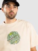 Santa Cruz Asp Flores Dot Front T-paita ruskea