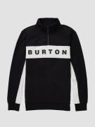 Burton Lowball 1/4 Zip Neulepaita musta