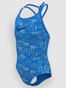 Nike Swim T-Crossback Swimmsuit sininen