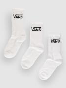 Vans Classic Crew 6.5-10, 3Pk Sukat valkoinen