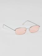 Glassy Rae Polarized Silver/Pink Mirror Aurinkolasit pinkki