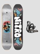 Nitro Ripper Kids + Charger Micro Set 2025 Lumilautapaketti kuviotu