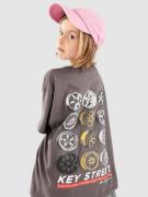 Key Street Wheels Kids T-Paita harmaa
