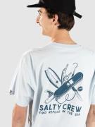 Salty Crew Pocket Knife Vintage T-paita sininen