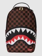 Sprayground Peeking Character Check Reppu ruskea