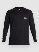 Quiksilver Everyday Surf Tee Longsleeve Lycra musta