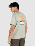 Vissla Tres Palmas Comp Lite Eco Drirelease T-paita vihreä