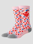Stance Hearted Crew Socks kuviotu