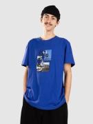 Poetic Collective Skull T-paita sininen