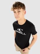 O'Neill Wave Kids T-Paita musta