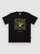 The Dudes Chaos Seasonal T-paita musta