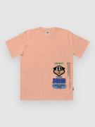 The Dudes Craftee Seasonal T-paita pinkki