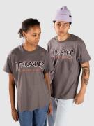 Thrasher Slash T-paita ruskea