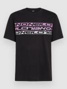 O'Neill Stripe T-paita musta