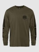 Horsefeathers Tall Typo Pitkähihainen T-paita vihreä