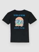 Volcom Burgstone Pocket Kids T-Paita musta