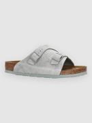 Birkenstock Zürich Suede Leather Sandaalit harmaa