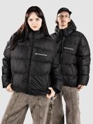 Poetic Collective Hooded Puffer Takki musta