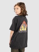 Volcom Volfire Hth Kids T-Paita musta