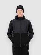 Mons Royale Offgrid Merino Fleece Wind Takki musta