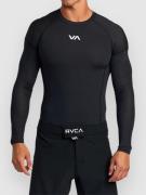 RVCA Sport Longsleeve Lycra Rash Guard musta