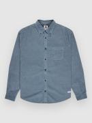 Element Button Down Regular Corduroy Paita sininen