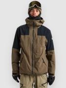 Quiksilver Forever Stretch Gore-Tex Takki ruskea