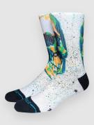 Stance Mo Skull Socks valkoinen