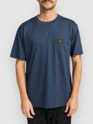 RVCA Americana Pocket T-paita sininen