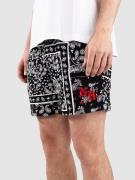 Ninth Hall Paisley Rayon Shortsit kuviotu