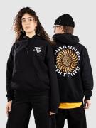 Thrasher X Spitfire Classic Swirl Huppari musta