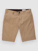 Volcom Frckn Mdn Strch 21 Shortsit ruskea