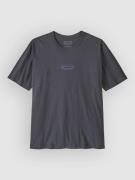 Patagonia 95 Oval Logo Oversized T-Paita sininen