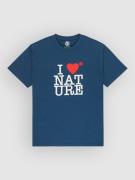 Element I Heart T-paita sininen