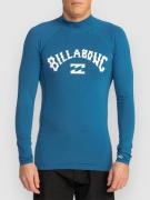 Billabong Logo Surf Longsleeve Lycra sininen