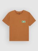 Quiksilver Standard T-Paita ruskea