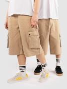 Urban Classics Washed Workwear Cargo Shortsit ruskea