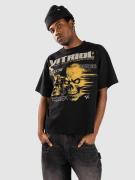 Vitriol Xeroxed Collage Cropped T-paita musta