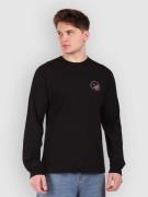 Horsefeathers Altitude Pitkähihainen T-paita musta